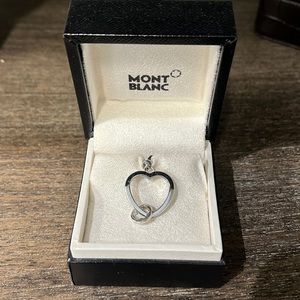 Mont Blanc charm heart